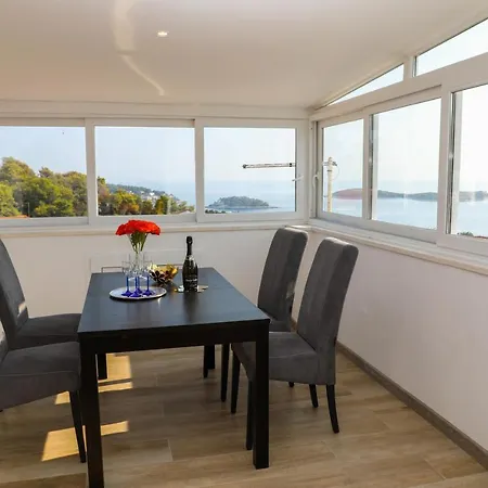 شقة Stella Maris Penthouse Hvar - Panoramic Sea View & Parking